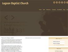 Tablet Screenshot of lagoonbc.com
